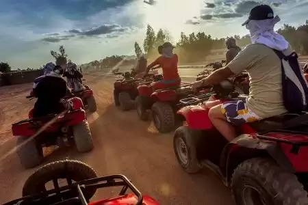 Quad bike safari at luxor